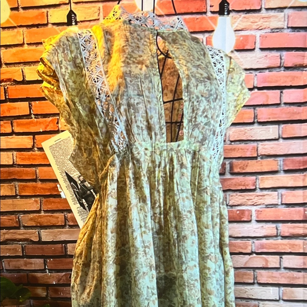 👗 Free People FP One – “Maiden Voyage” Tunic – Sz Medium / O
